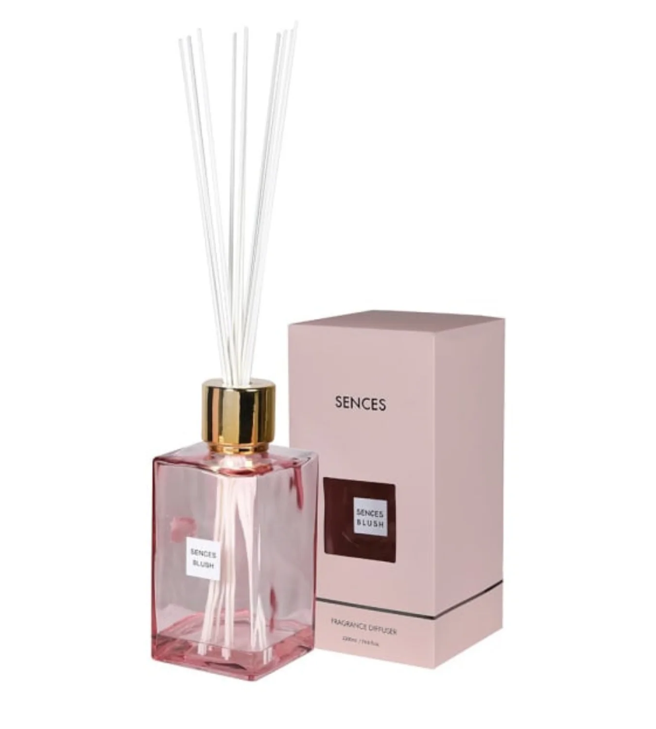 Sences Blush Pink Extra Large Alang Alang Reed Diffuser - 2200ml - Image 6