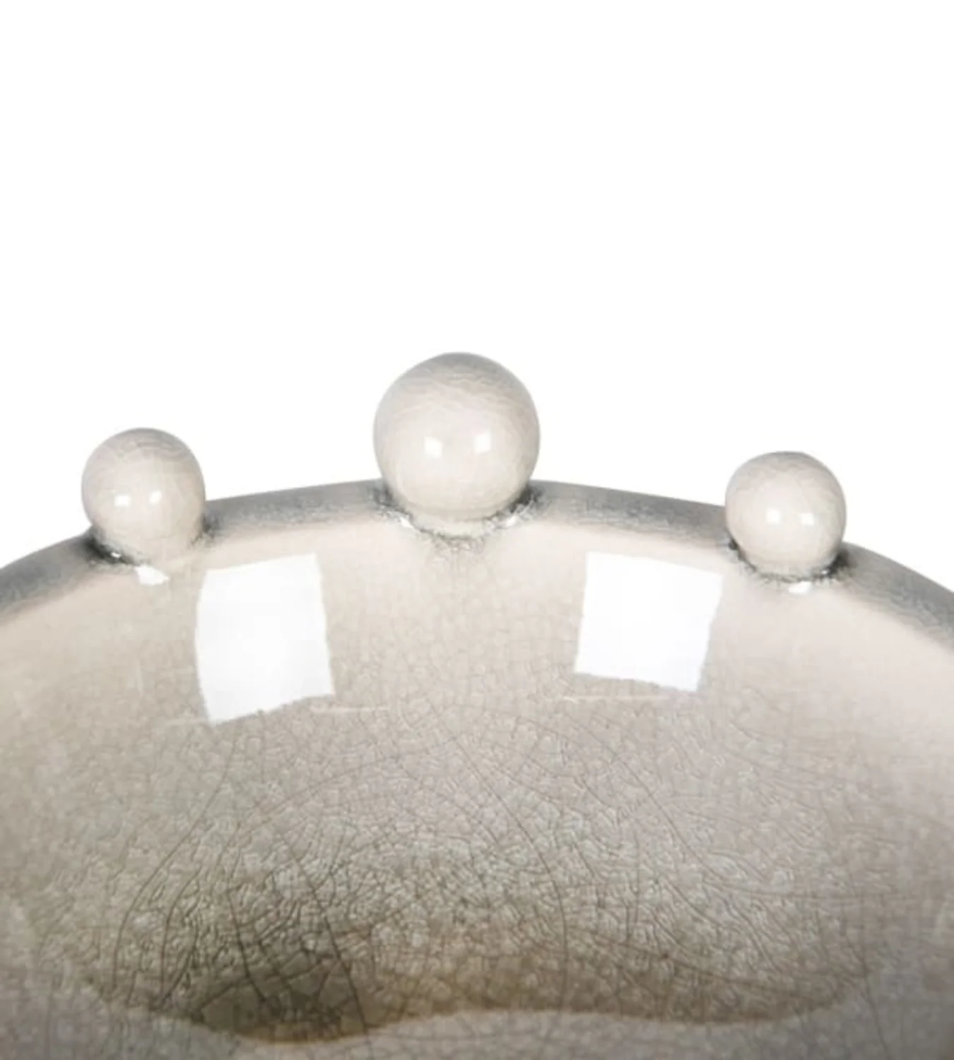 Cream Ceramic Trinket Bobble Bowl - Image 3