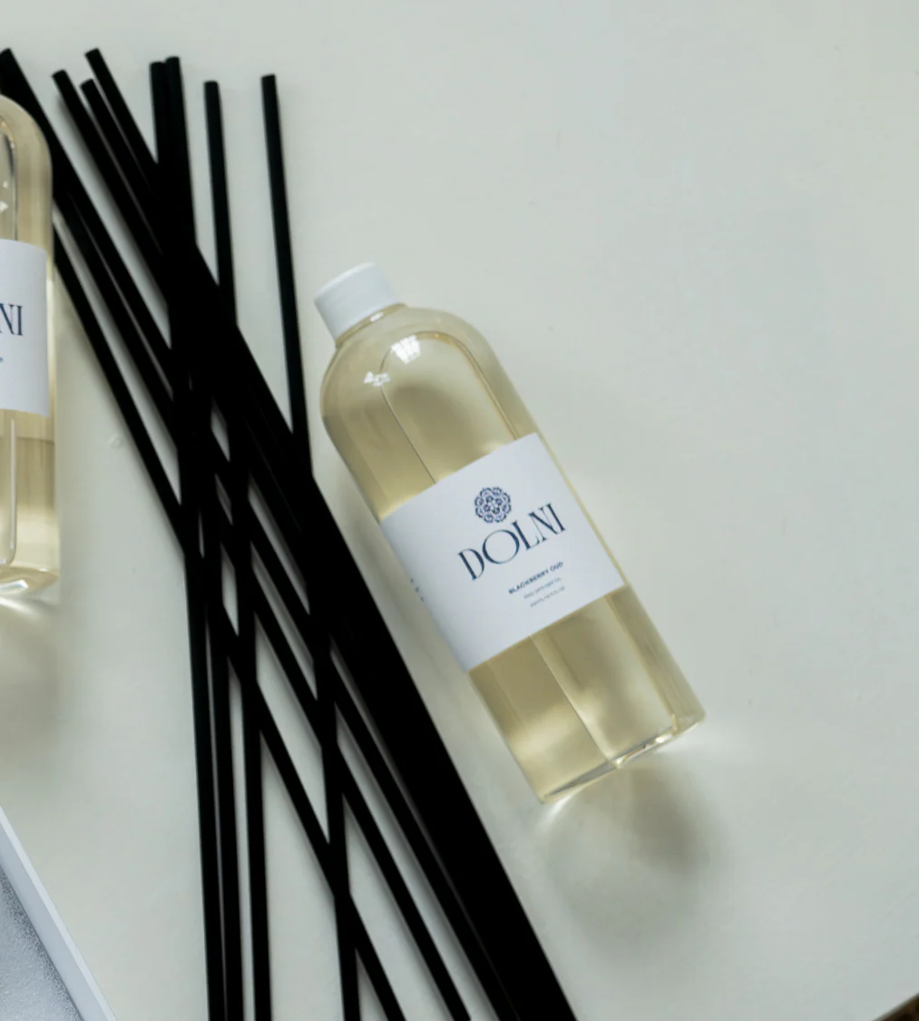 Dolni Blackberry Oud 500ml Reed Diffuser Refill - Image 3