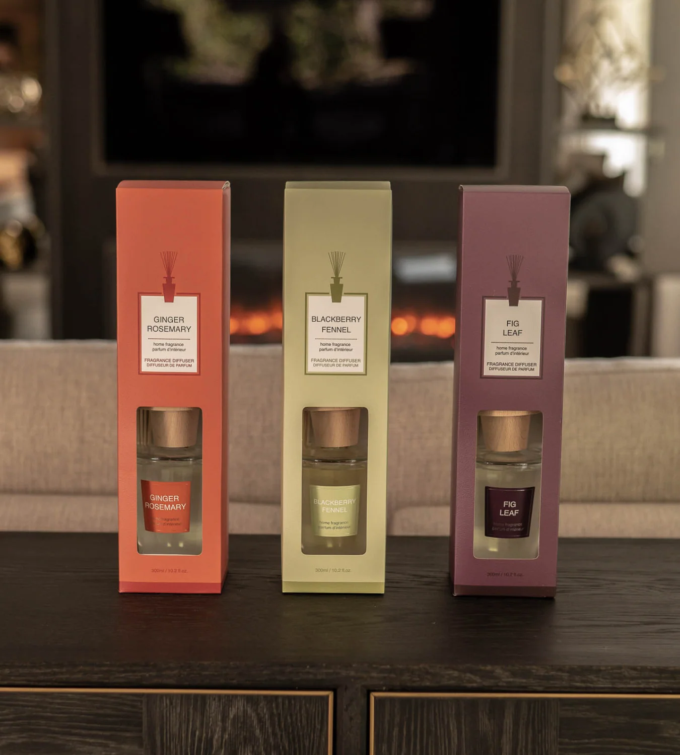 Ginger & Rosemary 300ml Reed Diffuser - Image 4