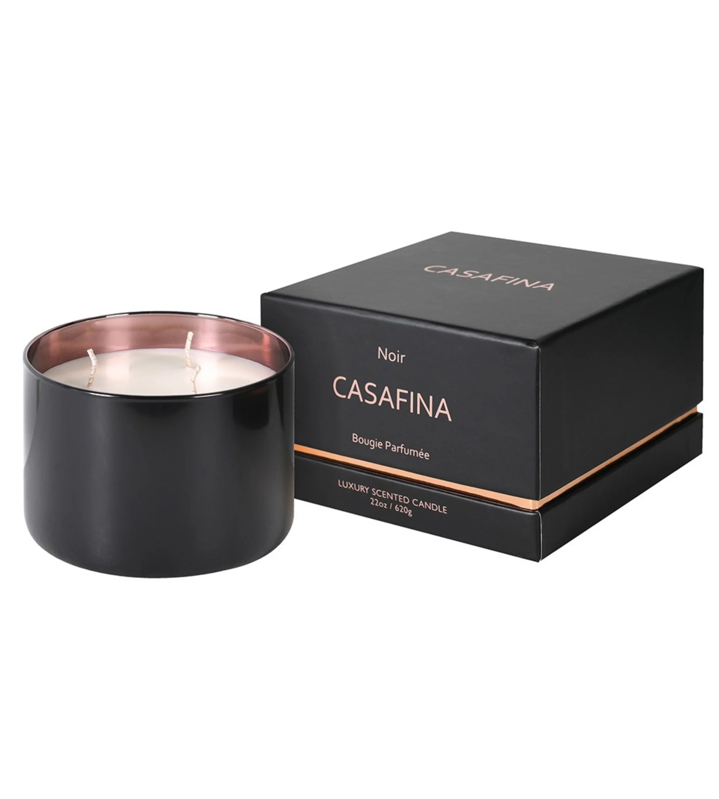 3 Wick Noir Rose Oud Candle - Image 9