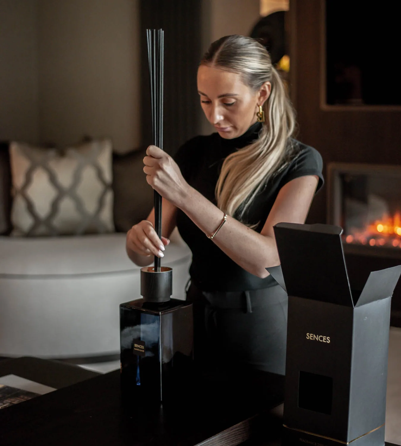 Onyx Extra Large Alang Alang Reed Diffuser - Image 3