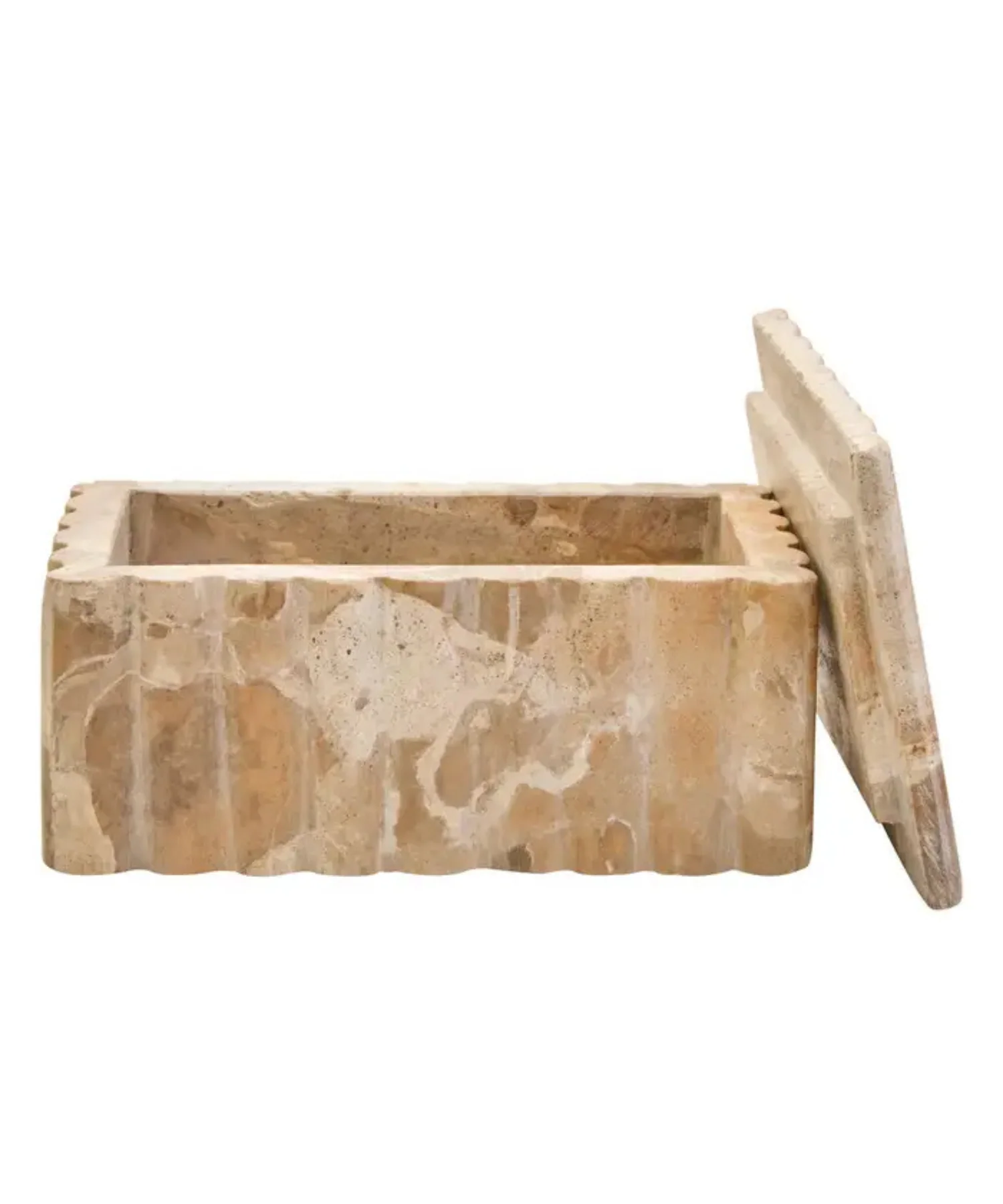 Orla Rectangular Chocolate Marble Box - Image 4