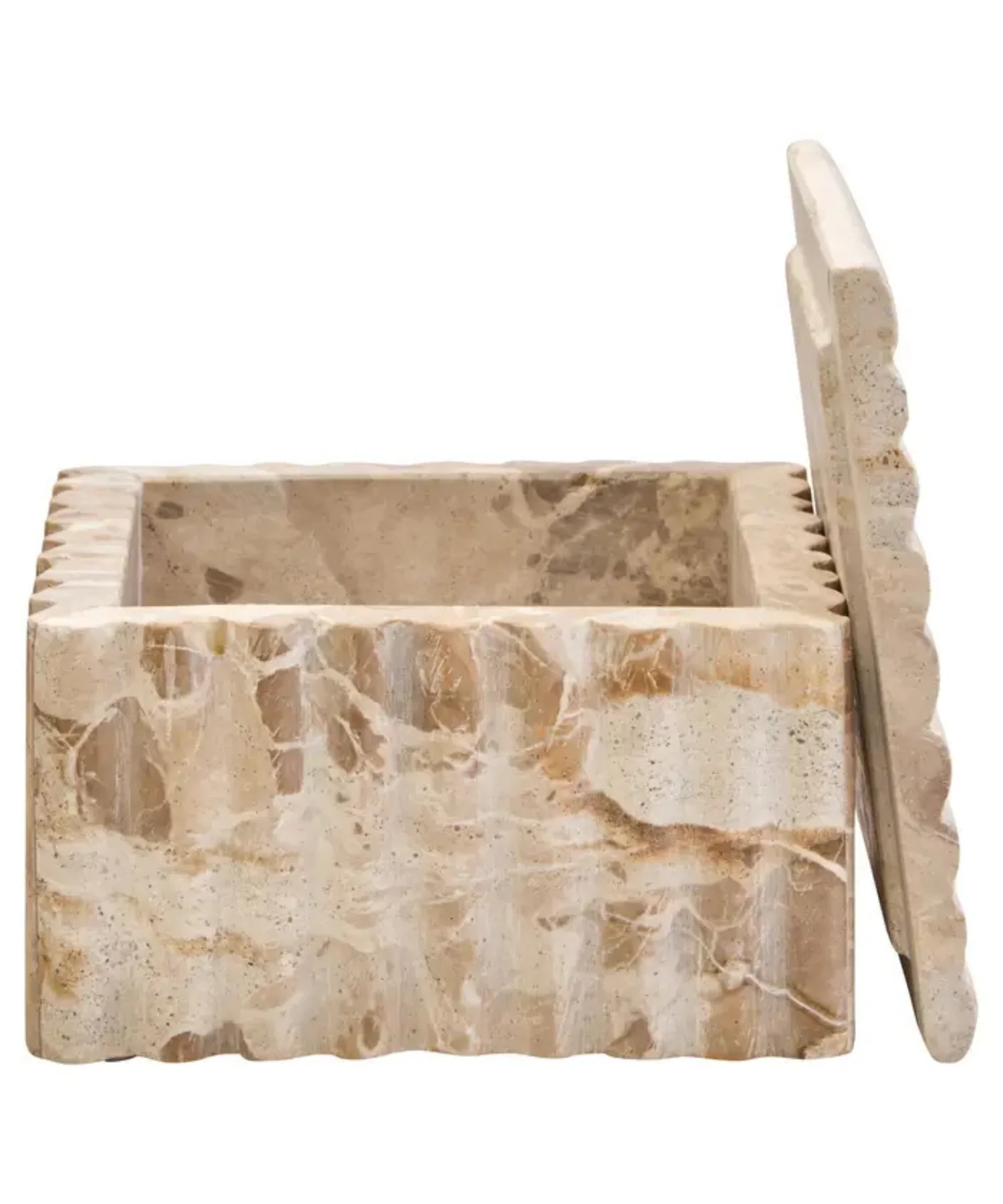 Orla Square Chocolate Marble Box - Image 6