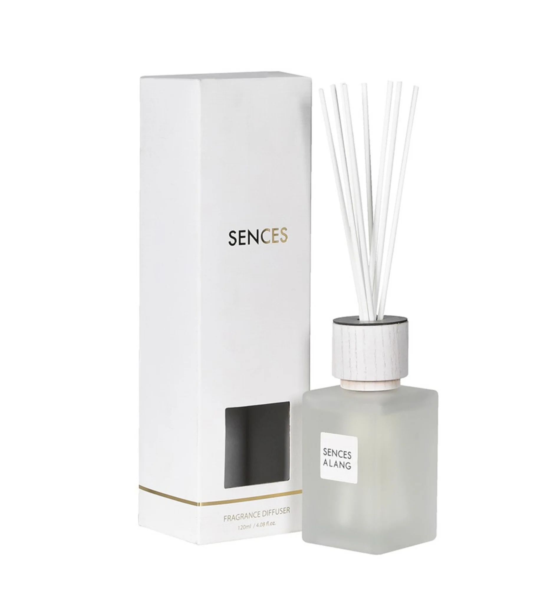 Sences White Mini Alang Reed Diffuser 120ml - Image 4
