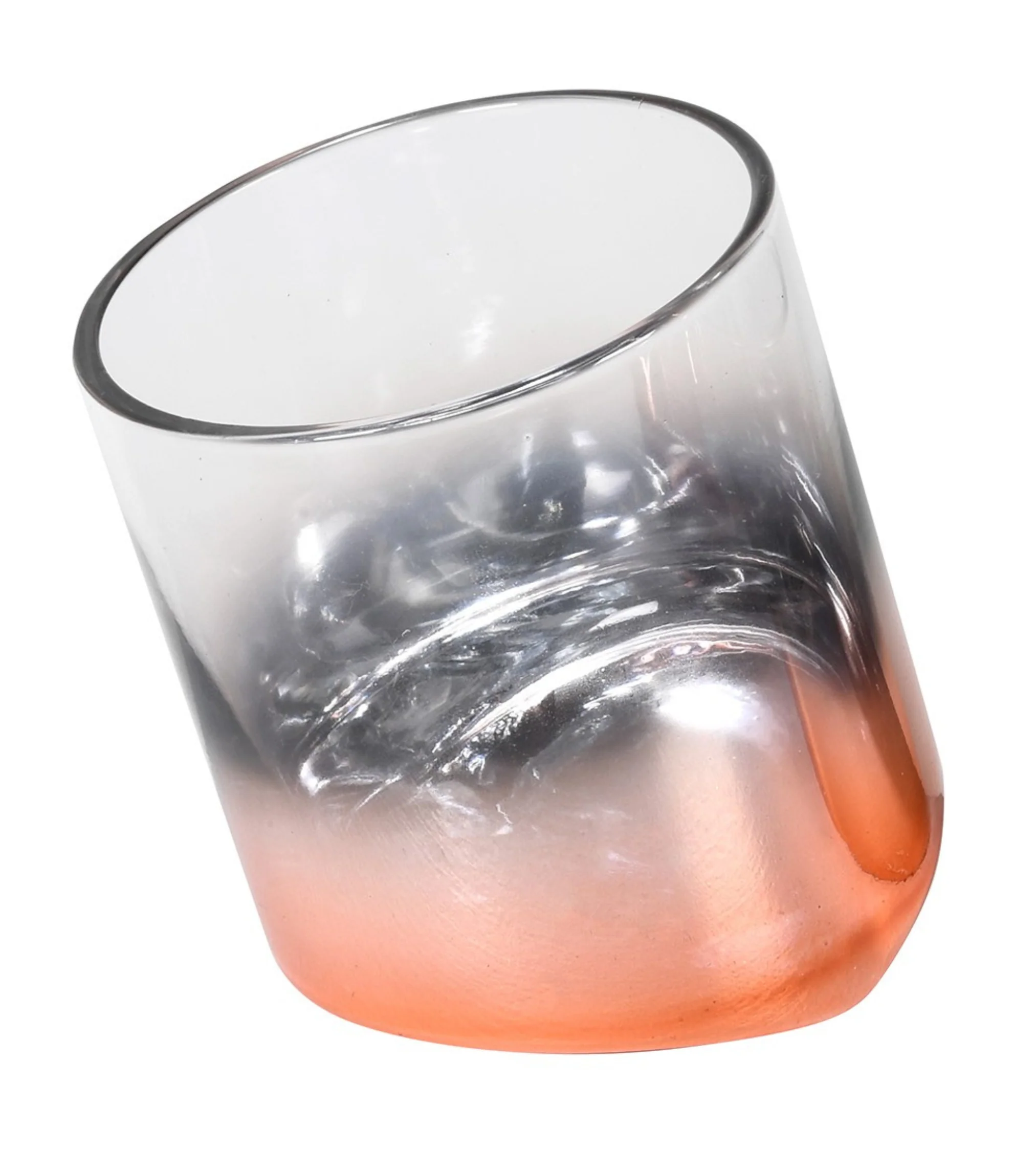 Set of 4 Bronze Base Tipsy Tumblers - Image 3