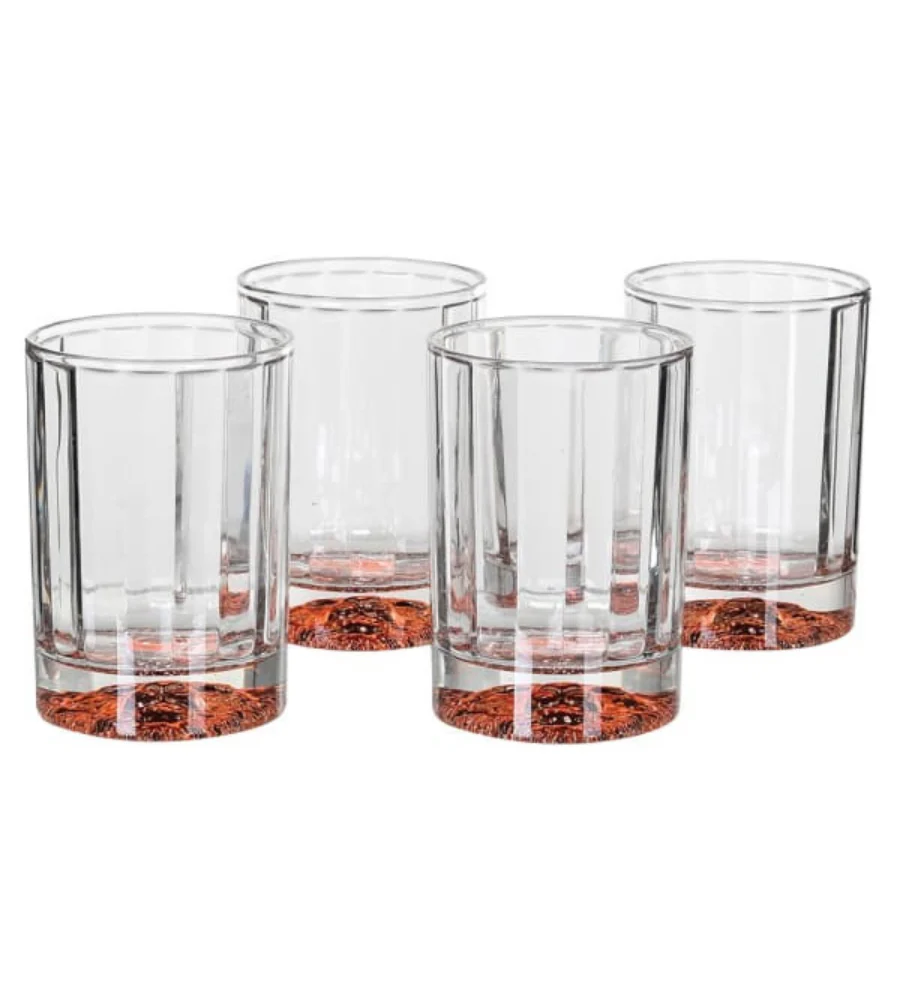 Set of 4 Rose Gold Lionhead Tumblers - Image 4