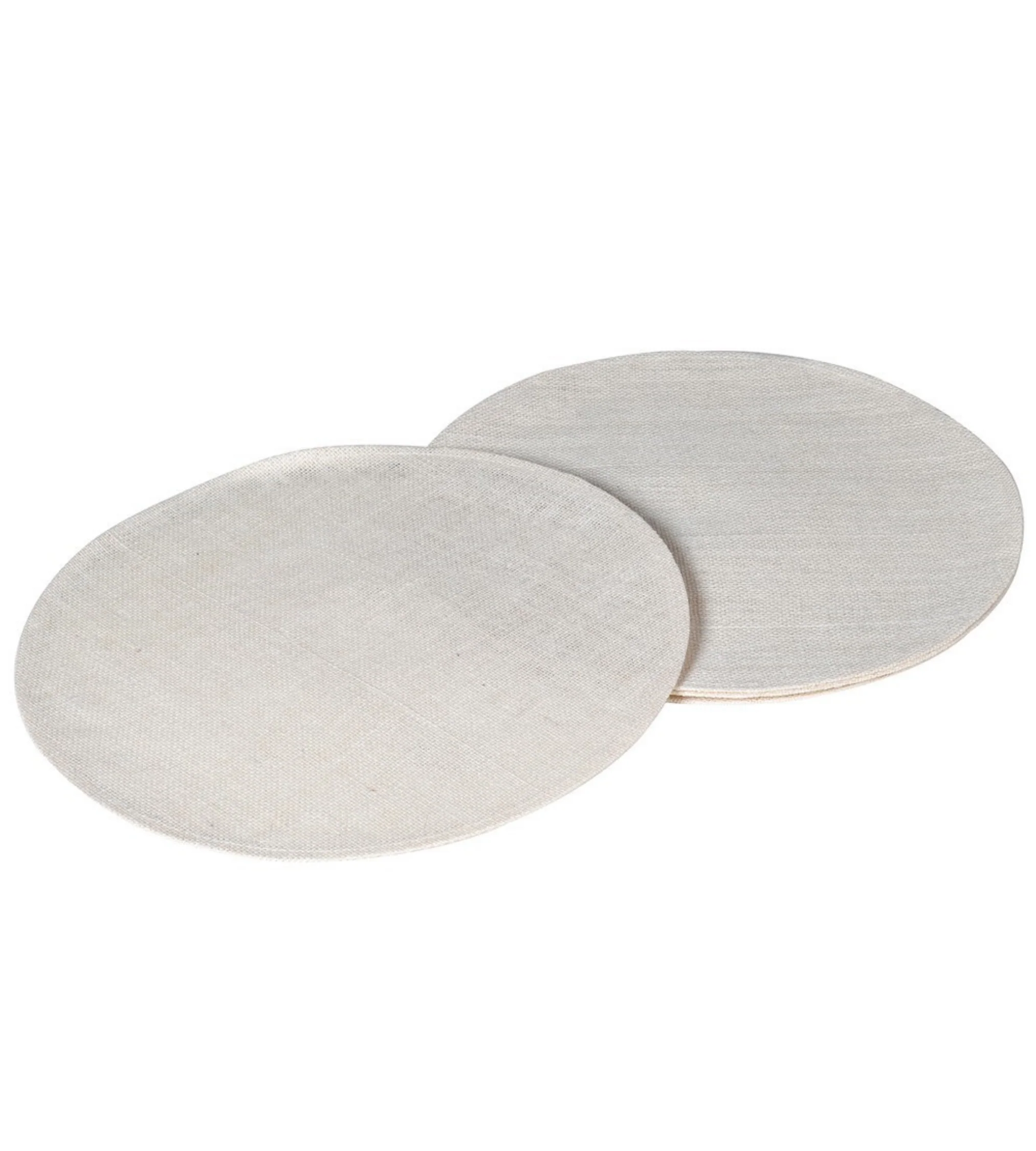 Set of Four Off White Jute Placemats - Image 13