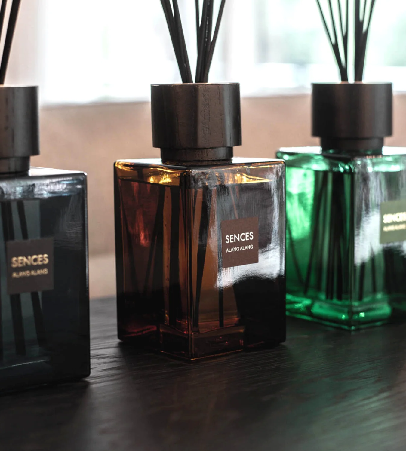 Large Amber Sences Alang Alang Reed Diffuser - Image 4