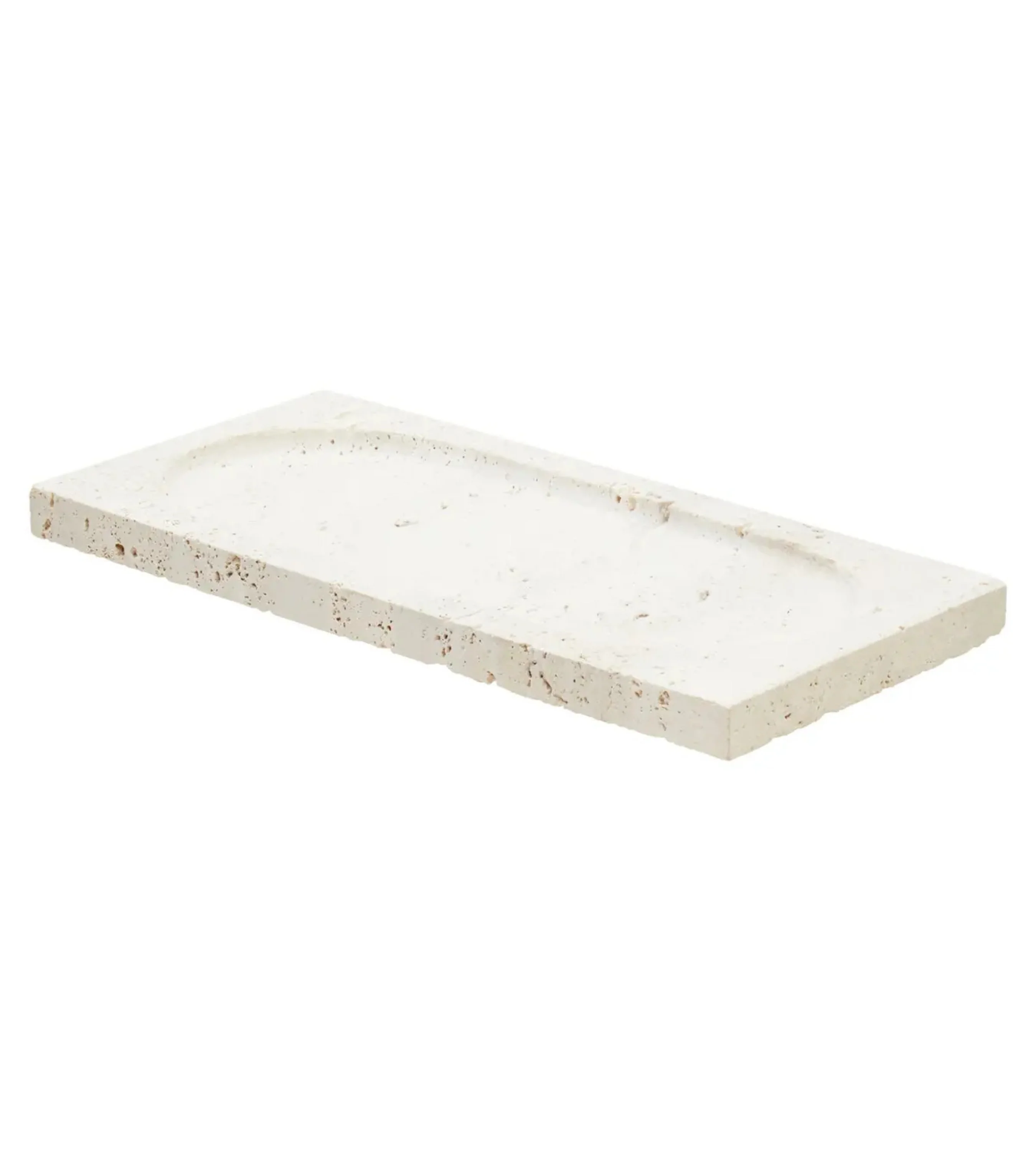 Travertine Rectangular Decorative Tray - Image 5